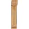 Ekena Millwork Traditional Traditional Rough Sawn Bracket w/ Offset Brace, Western Red Cedar, 8"W x 28"D x 40"H BKT0806X28X40TRA01RWR - alternate 2